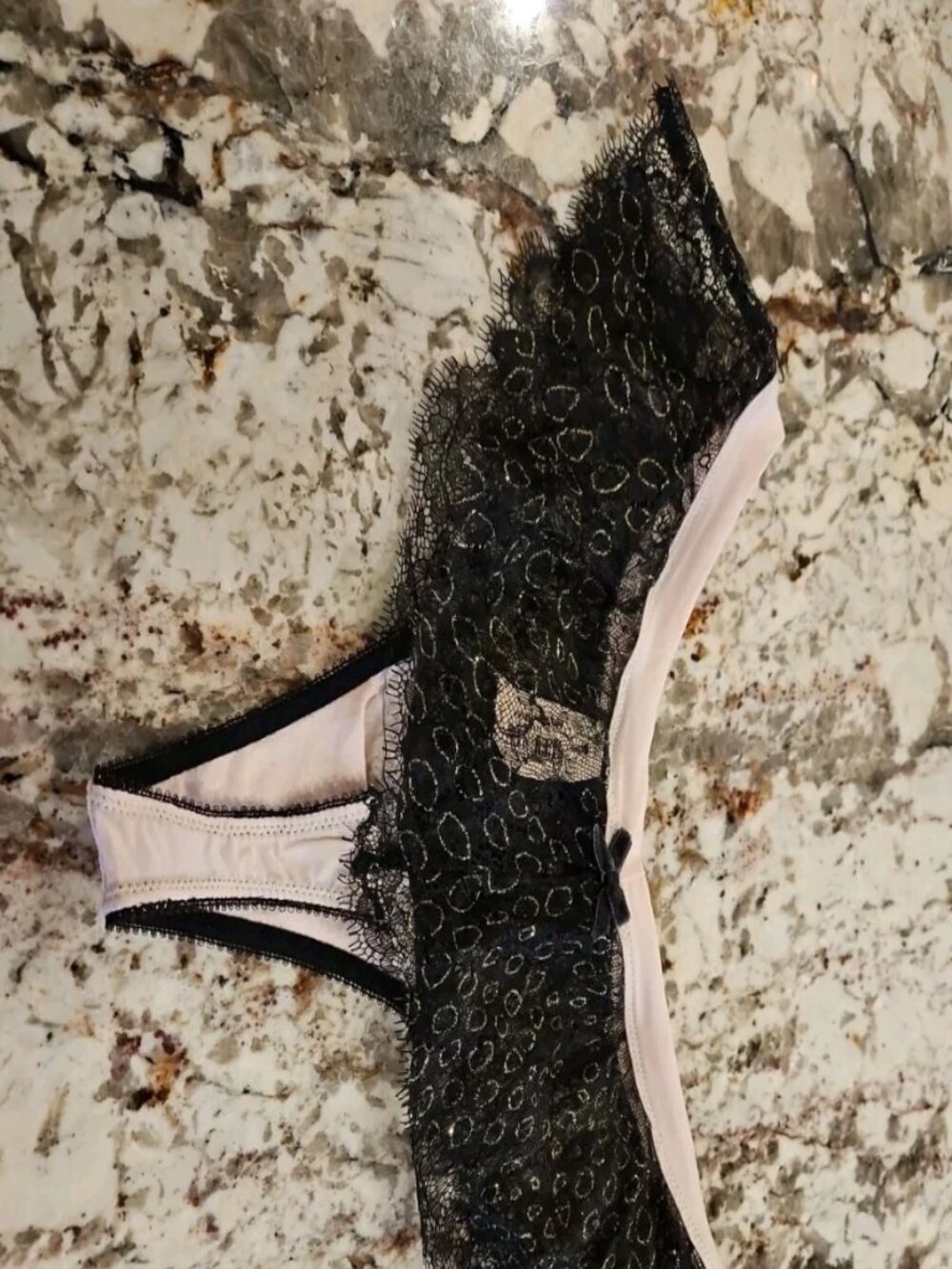 Victoria’s Secret lace thong